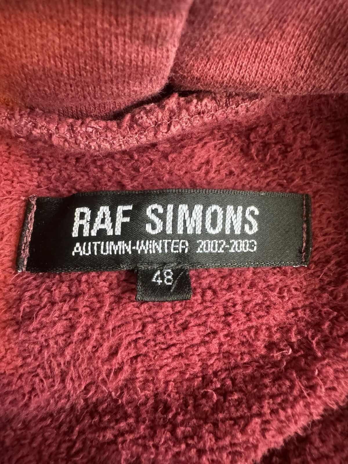 Raf Simons Raf Simons AW2001-2002 Virginia Creeper hoodie Size US L / EU 52-54 / 3 - 3 Thumbnail