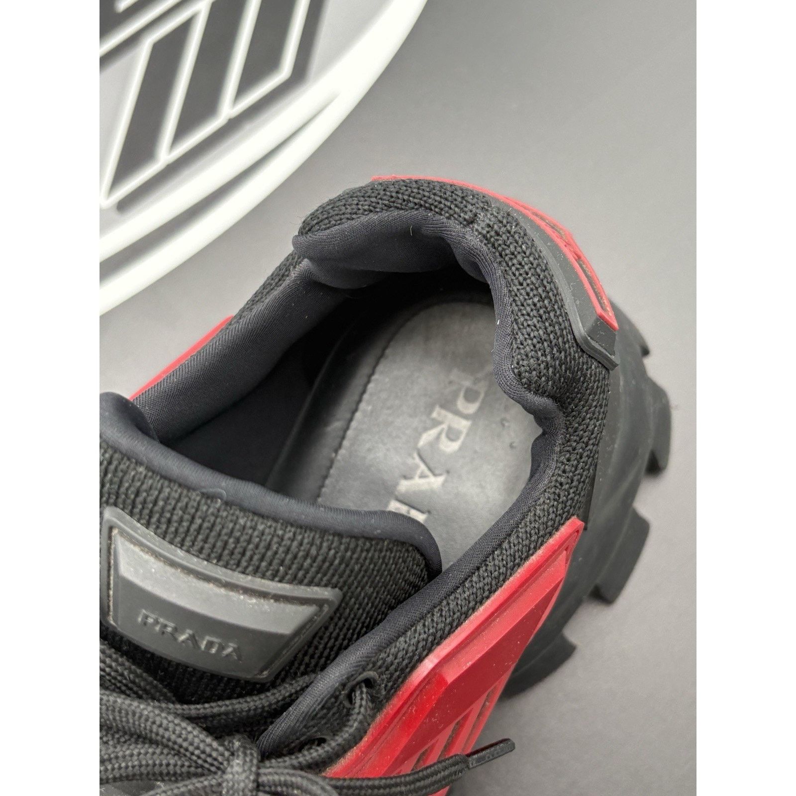 Prada Prada Cloudbust Thunder ' Red Black ' | GREAT CONDITION! Size US 10 / EU 43 - 12 Thumbnail