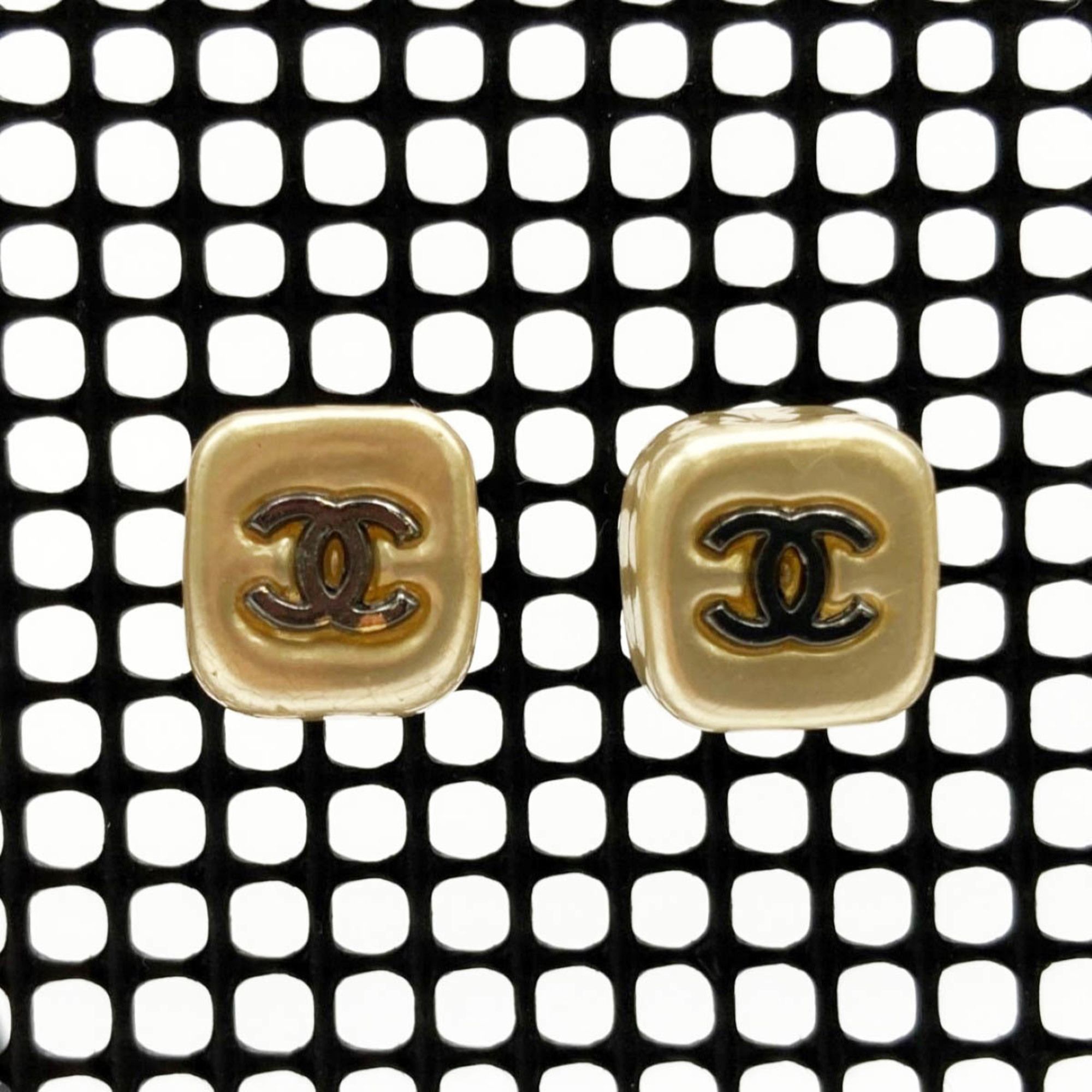 Chanel Chanel Earrings Vintage Coco Mark Gold Auction