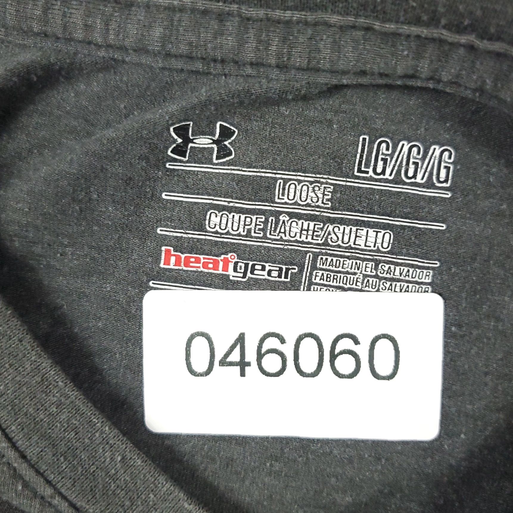 Under Armour Under Armour Shirt Mens Large Gray Short Sleeve Crew Neck Sports T-Shirt L Gray Men Size US L / EU 52-54 / 3 - 7 Thumbnail