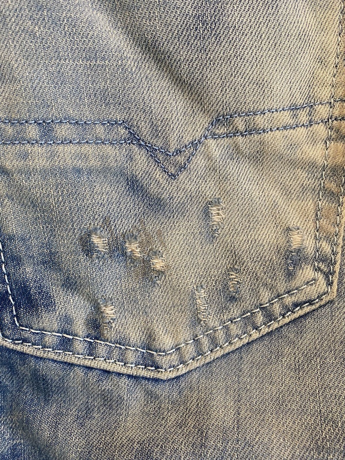 Diesel Diesel Krooley - Mudwash Bleached Jeans Size US 32 / EU 48 - 9 Thumbnail