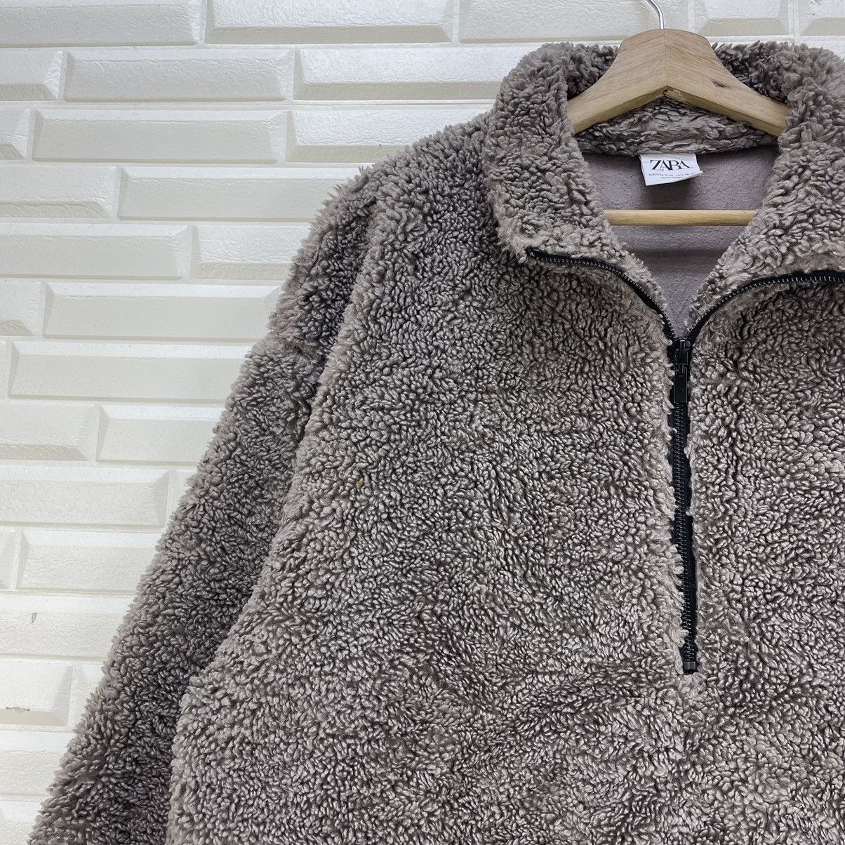 Aran Isles Knitwear × Zara Rare Zara For Men Deep Pile Jacket Size US M / EU 48-50 / 2 - 4 Thumbnail