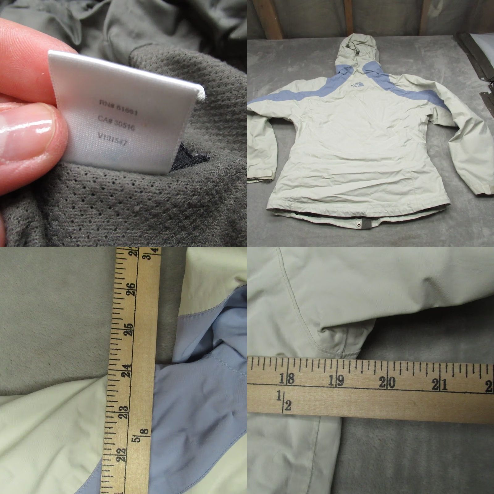 The North Face North Face Jacket Womens M White Waterproof Ski Hooded VTG 3in1 Shell Size M / US 6-8 / IT 42-44 - 9 Thumbnail