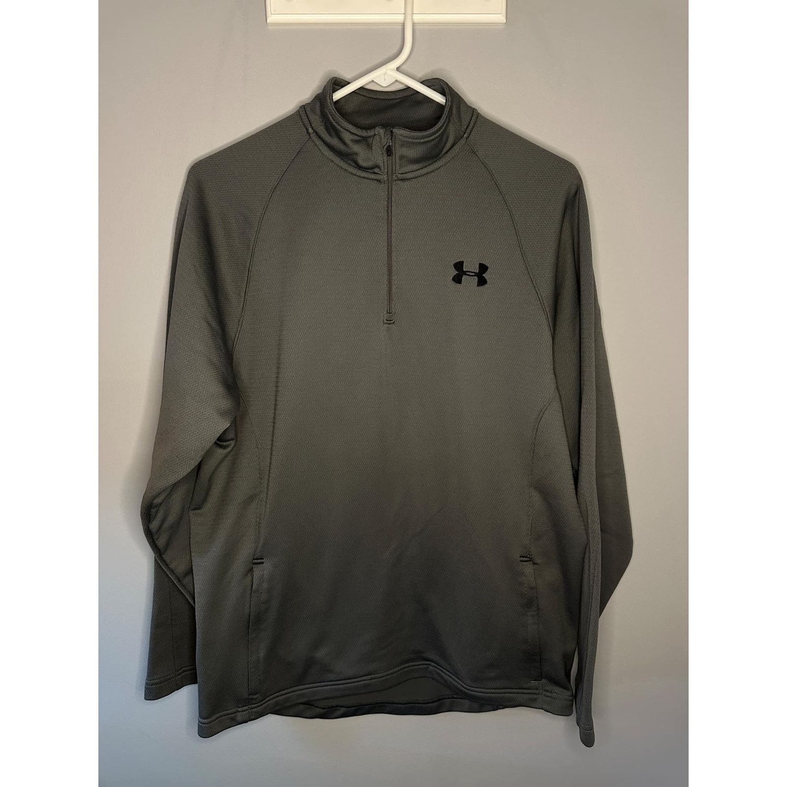 Under Armour Under Armour Tech Quarter-Zip Long Sleeve T-Shirt Gray M Size US M / EU 48-50 / 2 - 1 Thumbnail