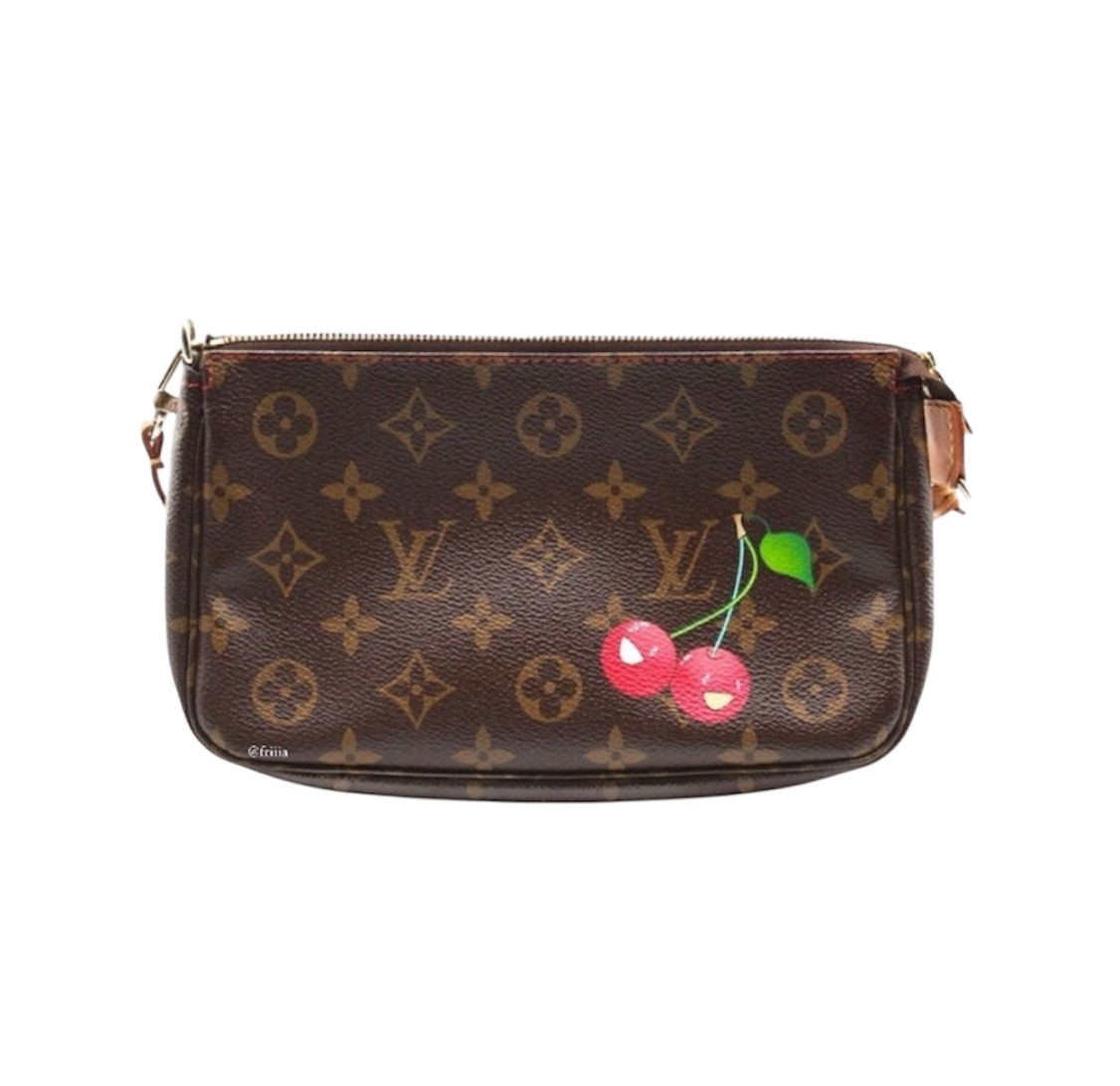 Louis Vuitton × Takashi Murakami cerises cherries pochette accessoires Size ONE SIZE - 1 Thumbnail