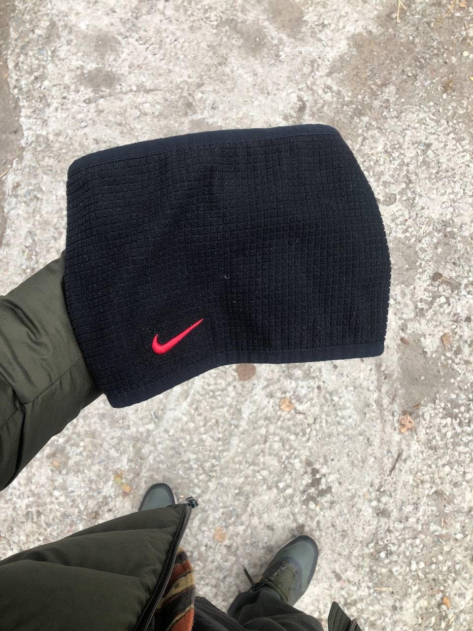 Nike × Vintage VERY RARE NIKE RETRO BUFF 2 in 1 FLECCE SWOOSH DRILL 90s Y2K Size ONE SIZE - 1 Thumbnail