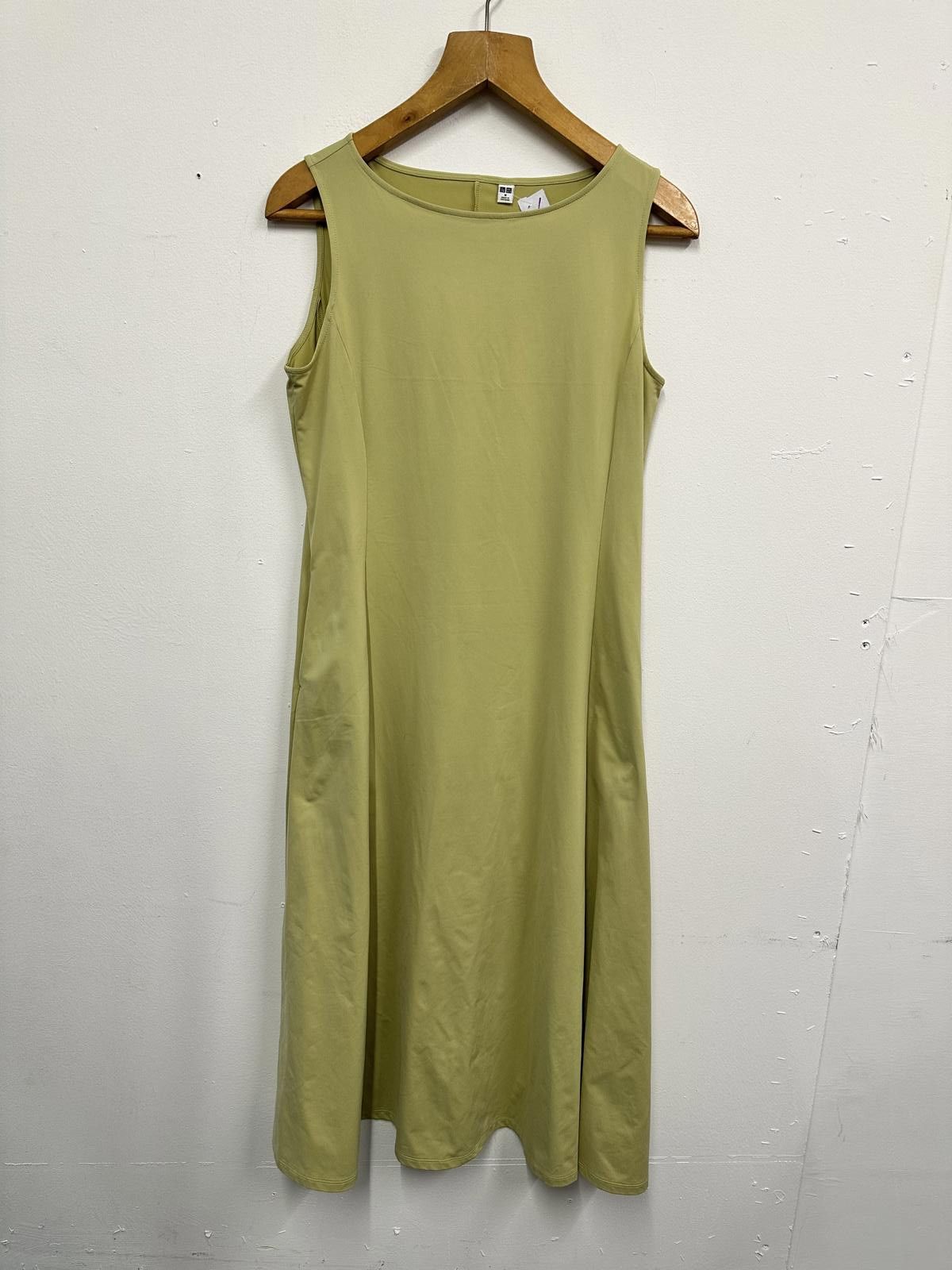 green uniqlo dress Women's Crepe Jersey Camisole Bra Dress