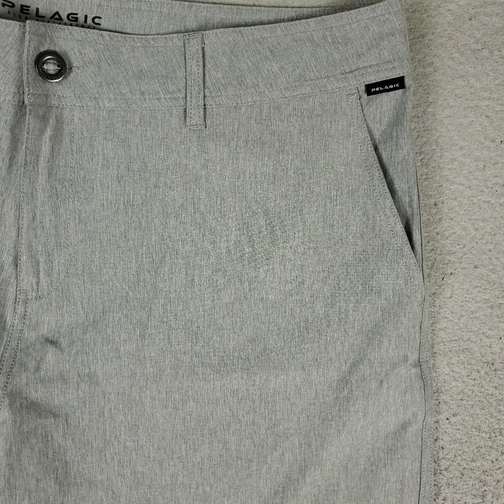 Vintage Pelagic Shorts Mens 40 Gray Hybrid Casual Slash Pockets Chino Size US 40 / EU 56 - 3 Thumbnail
