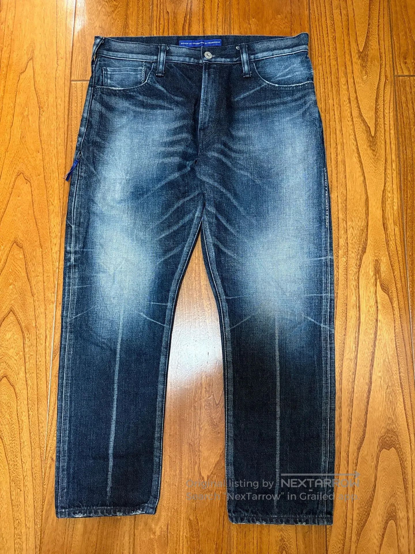 Fragment Design Vanquish & Fragment Cropped Denim Jeans. Size US 34 / EU 50 - 1 Thumbnail