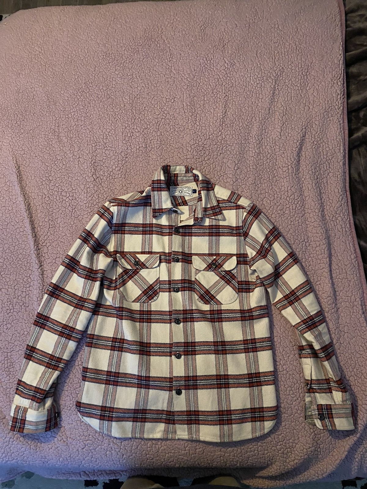 image of Freenote Cloth Freenote Benson in Plaid, Men's (Size Small)