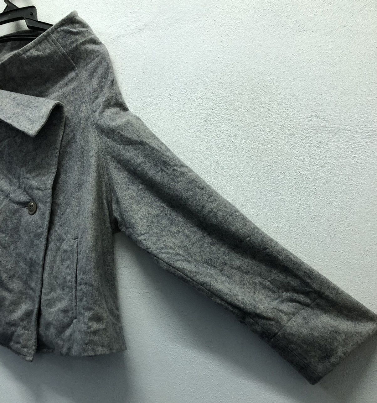 Y's Vintage Y's Yohji Yamamoto Made In Japan Wool Jacket Size L / US 10 / IT 46 - 4 Thumbnail