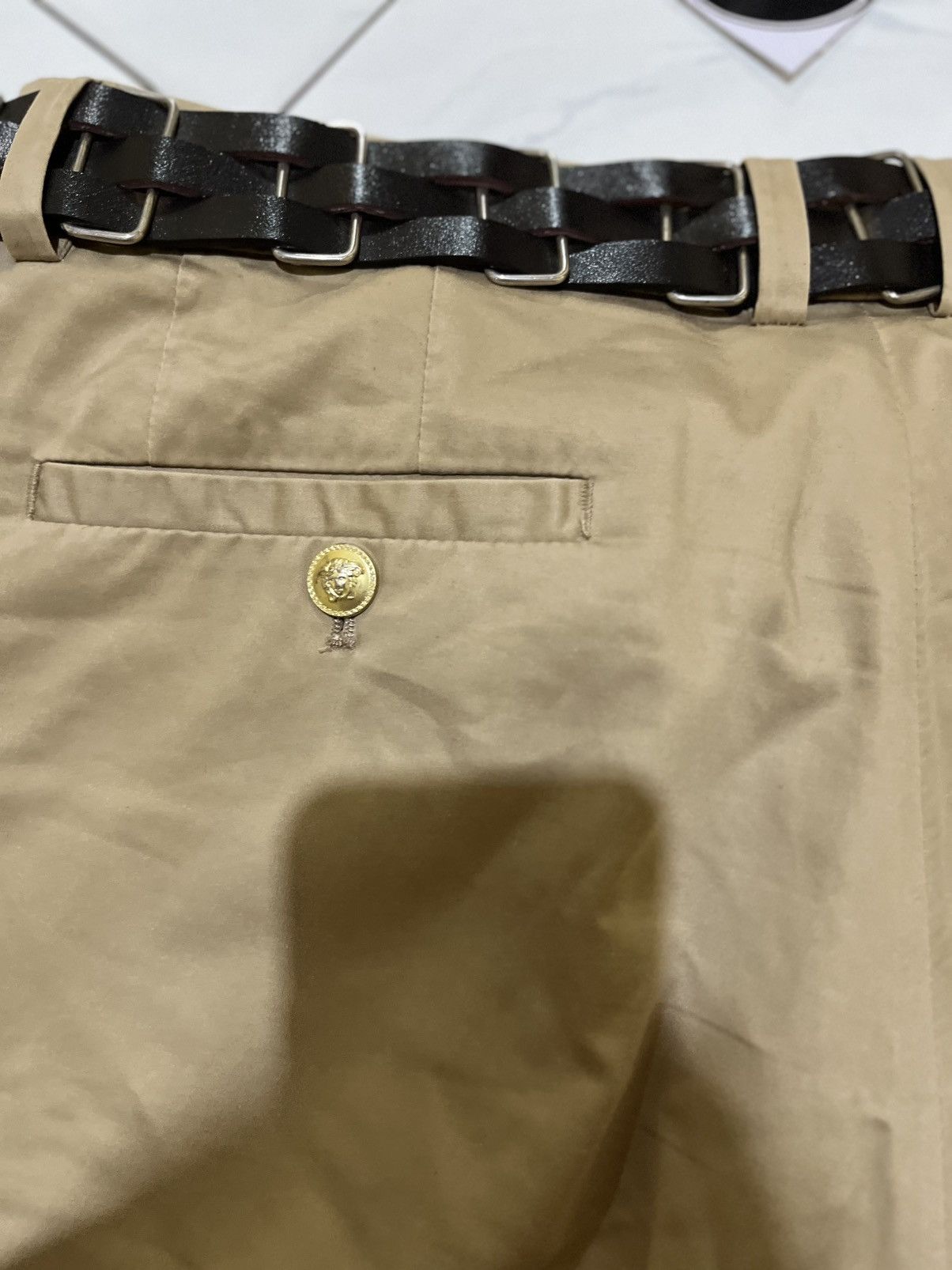 Versace 🔥 Gianni Versace Short Pants Size US 32 / EU 48 - 5 Thumbnail