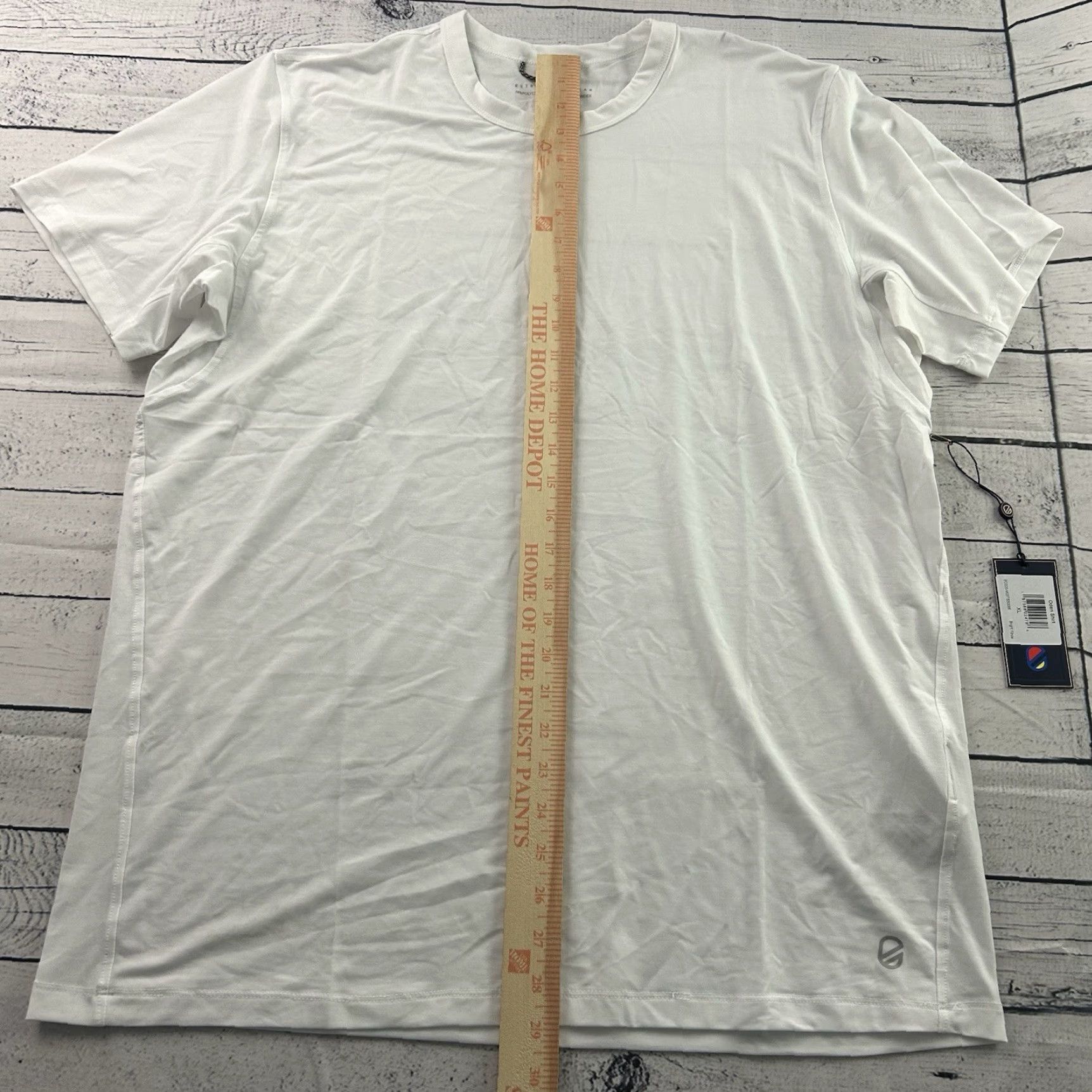 Boden NEW Extracurricular T-Shirt Short Sleeve Oden Men's XL Bright White Shirt Size US XL / EU 56 / 4 - 5 Thumbnail