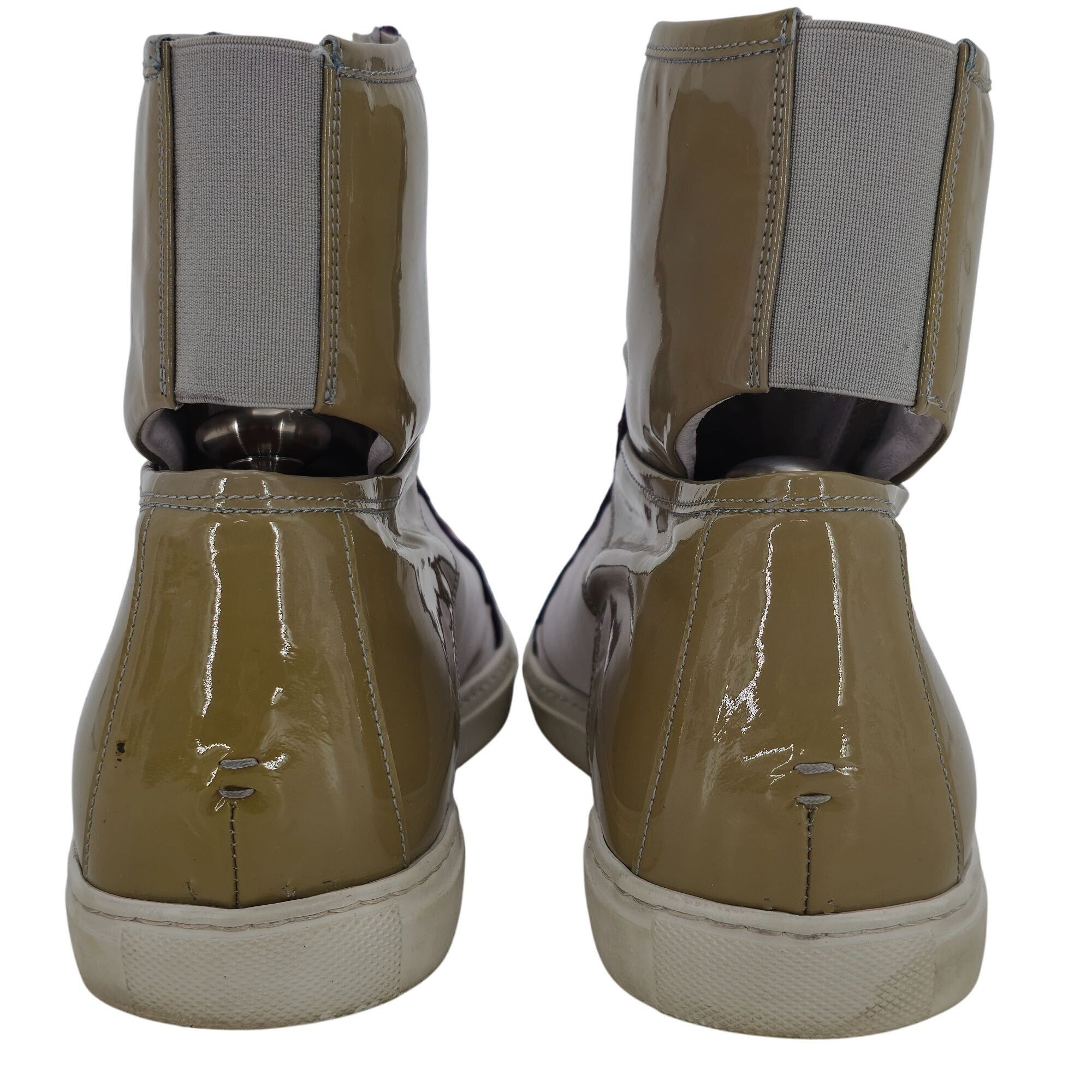 Alessandro Dell'acqua Alessandro Dell'Acqua Mens 9.5 White Tan Purple Patent Leath Size US 9.5 / EU 42-43 - 5 Thumbnail