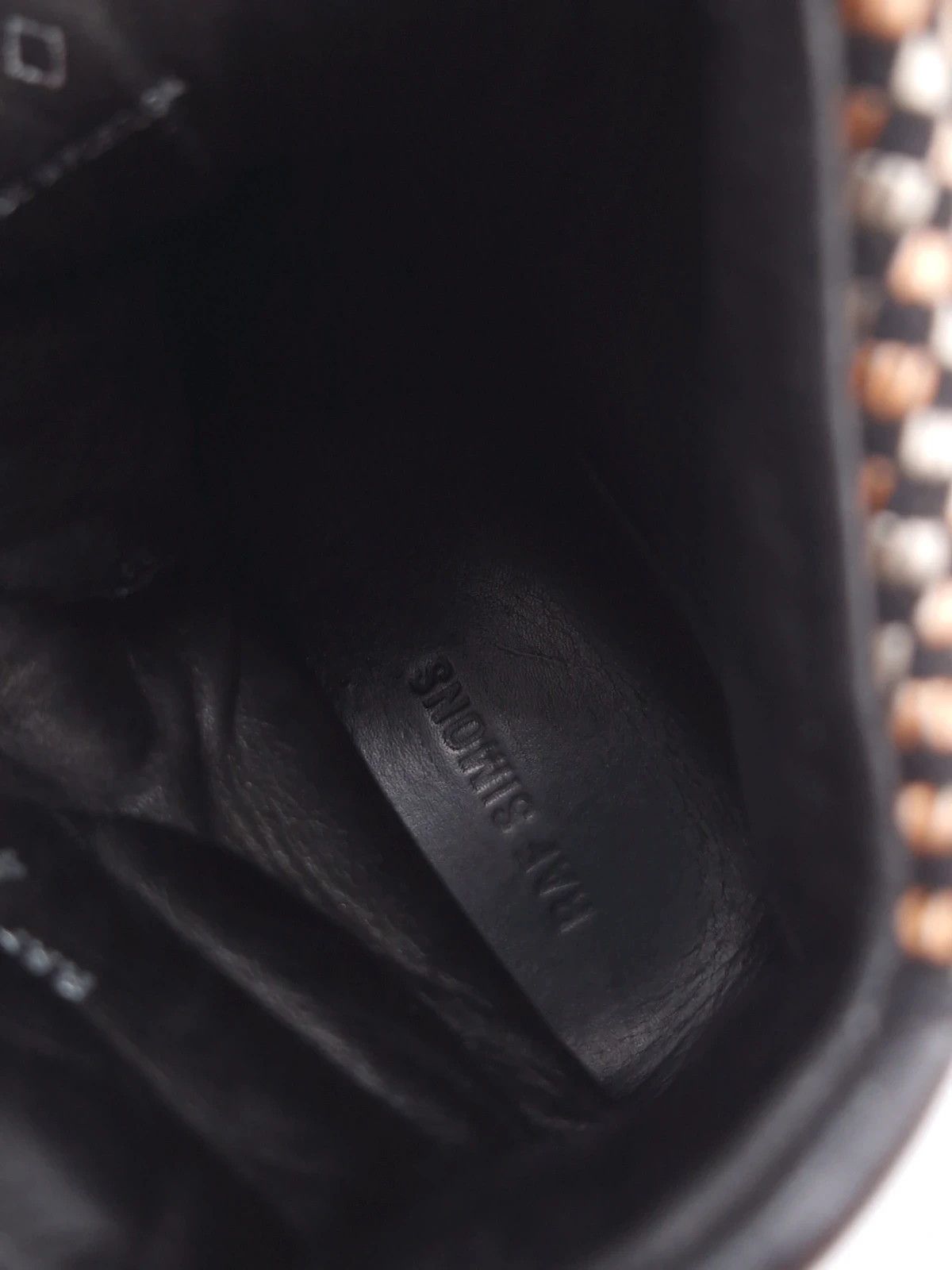 Raf Simons Raf Simons Archival Hi Top Leather Sneaker Size US 10 / EU 43 - 11 Thumbnail