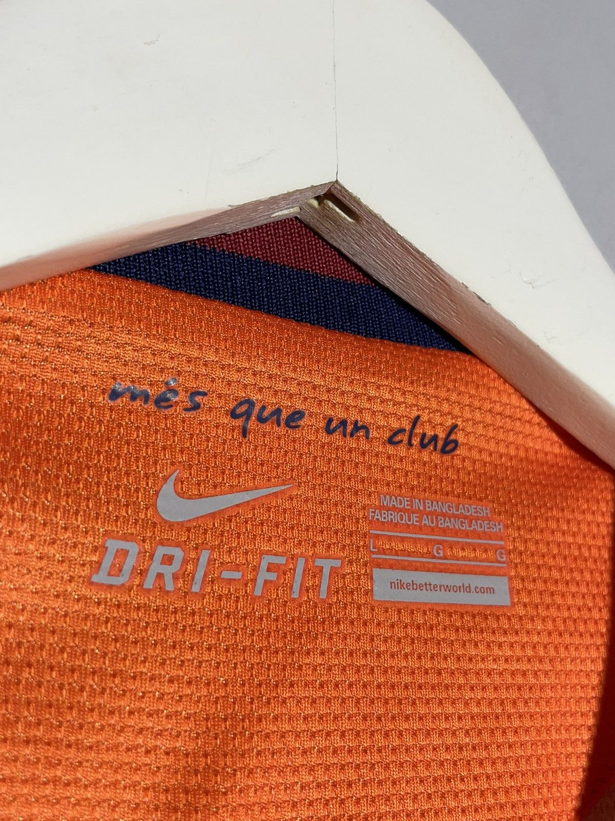 Nike F.C Barcelona Nike 2012/13 Away Y2k Football Shirt Size US L / EU 52-54 / 3 - 14 Thumbnail