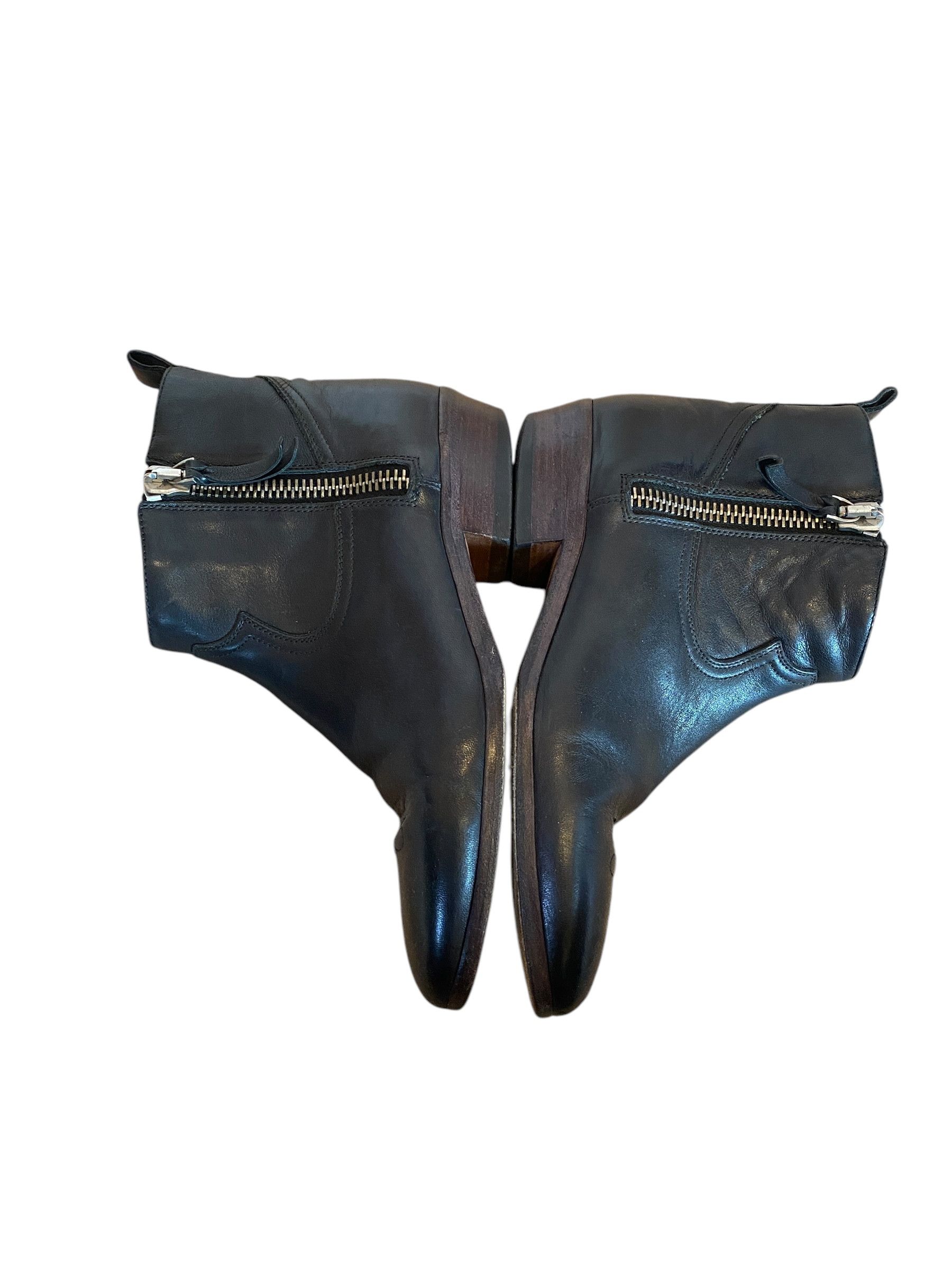 Golden Goose Golden Goose Black Ankle Boots Size US 8 / IT 38 - 6 Thumbnail