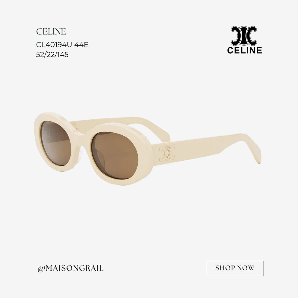 Celine CELINE CL40194U 44E Size ONE SIZE - 1 Thumbnail