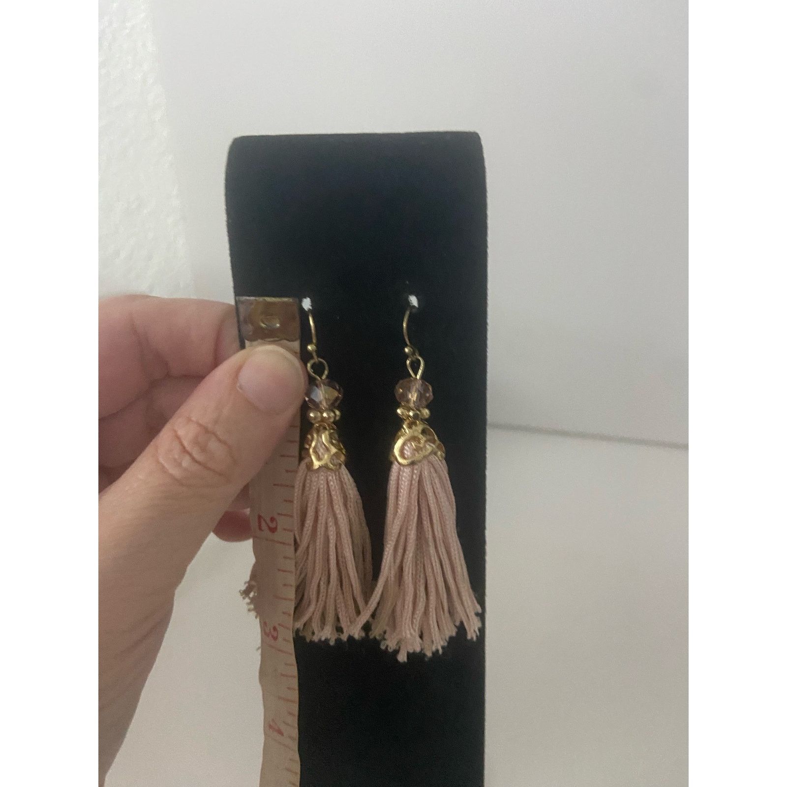 Other pink tassel earrings Size ONE SIZE - 3 Thumbnail