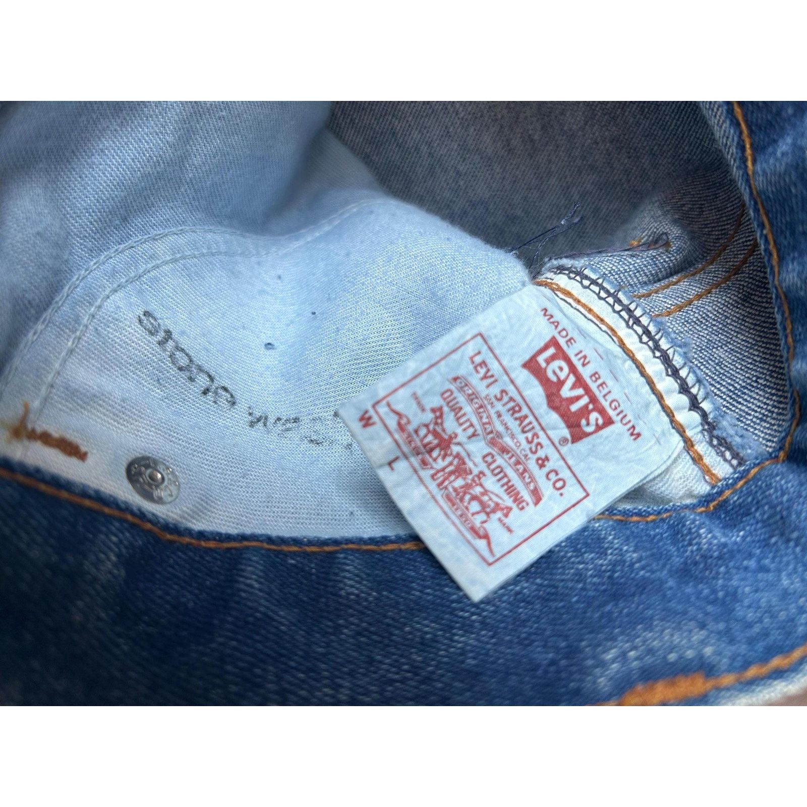 Levi's Deadstock Levi's 442 Jeans 33x34 80s High Waist NWT Vintage Size US 33 - 7 Thumbnail