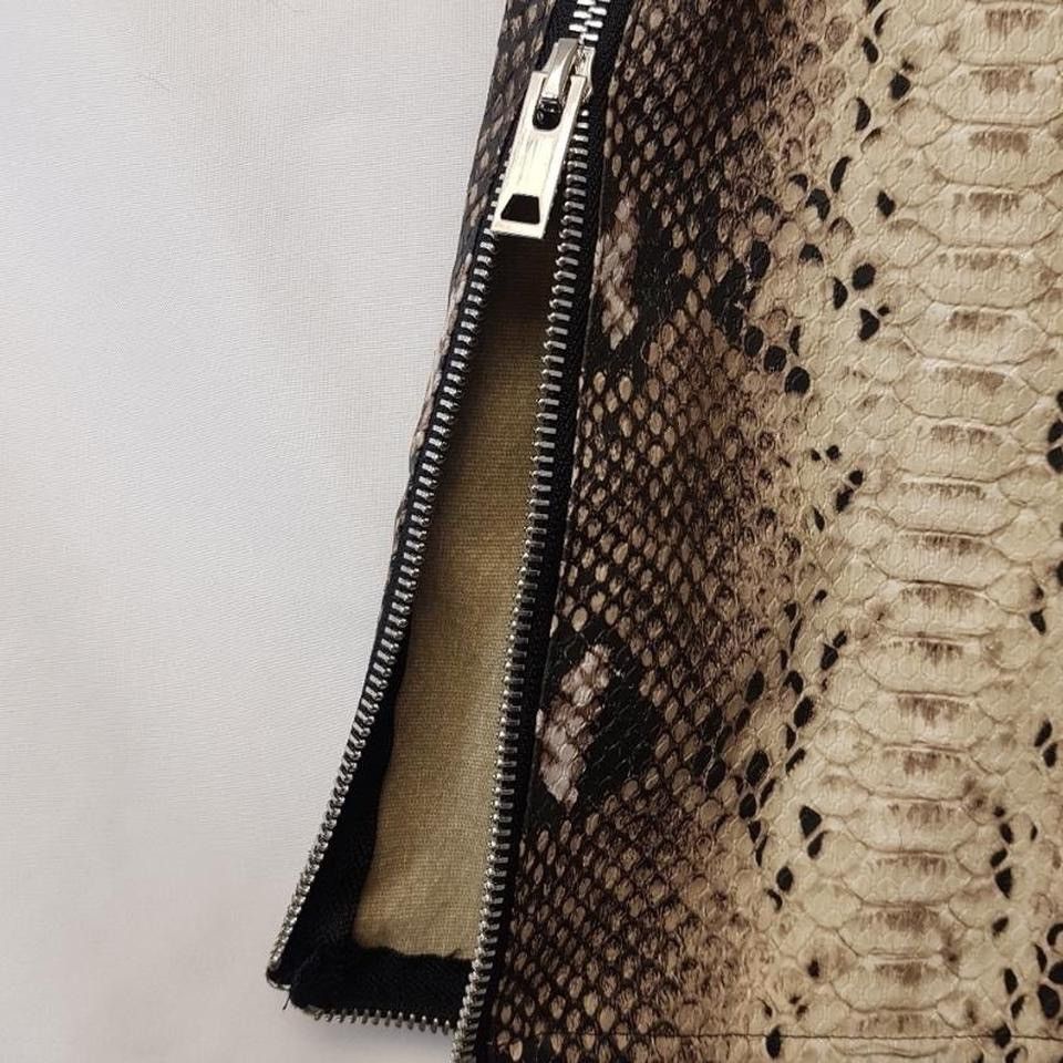 I.AM.GIA I.AM.GIA leather snakeskin skirt Size 32" / US 10 / IT 46 - 3 Thumbnail