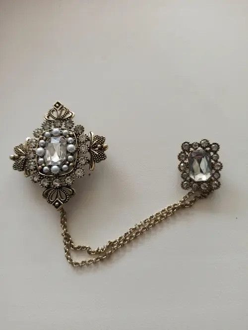 Other British Style Rhinestone Brooch Broach Pin Gifts For Him Size ONE SIZE - 4 Thumbnail