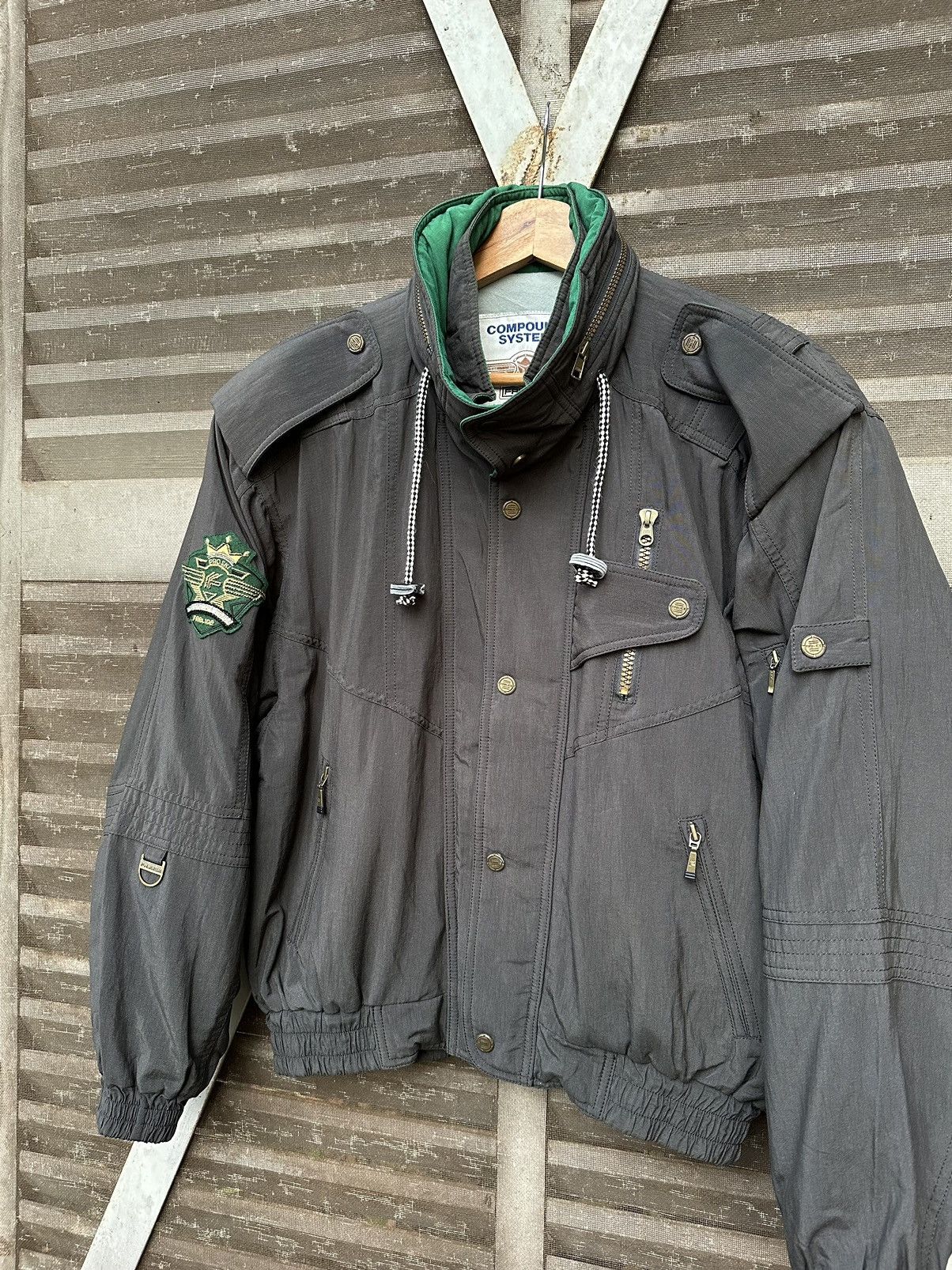 Vintage 🏂VINTAGE FABLICE RARE DESIGN SKI BOMBER JACKET Size US S / EU 44-46 / 1 - 7 Thumbnail