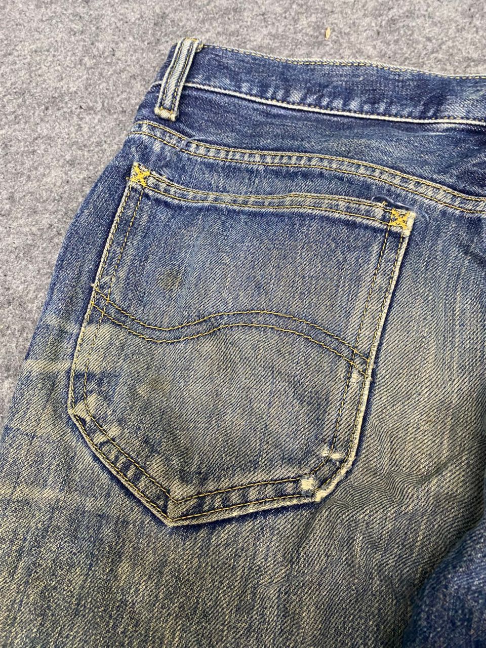 If Six Was Nine 💥Best Offer💥Vintage 90s Lee Riders Distressed Denim Size US 32 / EU 48 - 12 Thumbnail