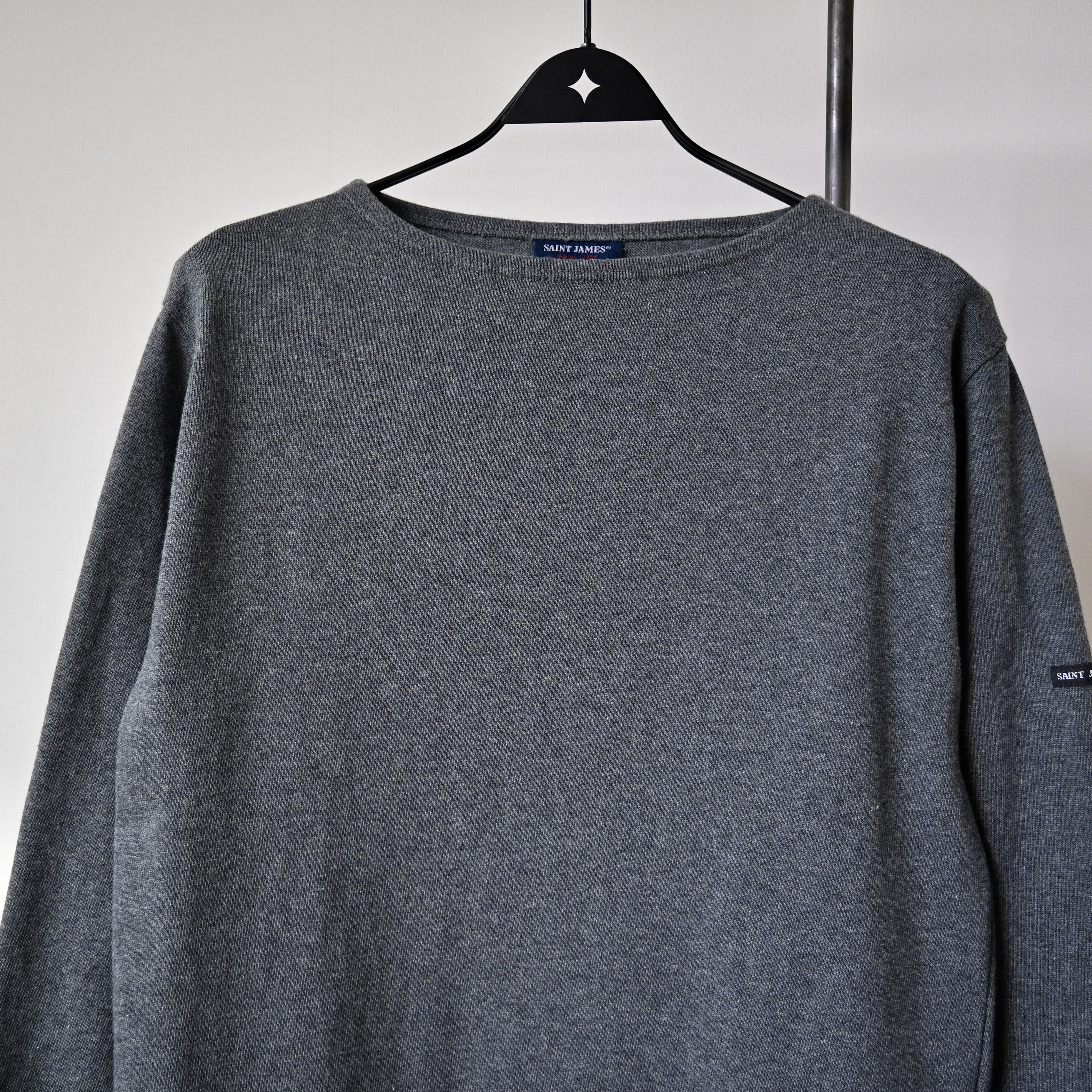 Saint James SAINT JAMES "GUILDO" heavyweight solid breton shirt, 4/M Size US M / EU 48-50 / 2 - 4 Thumbnail