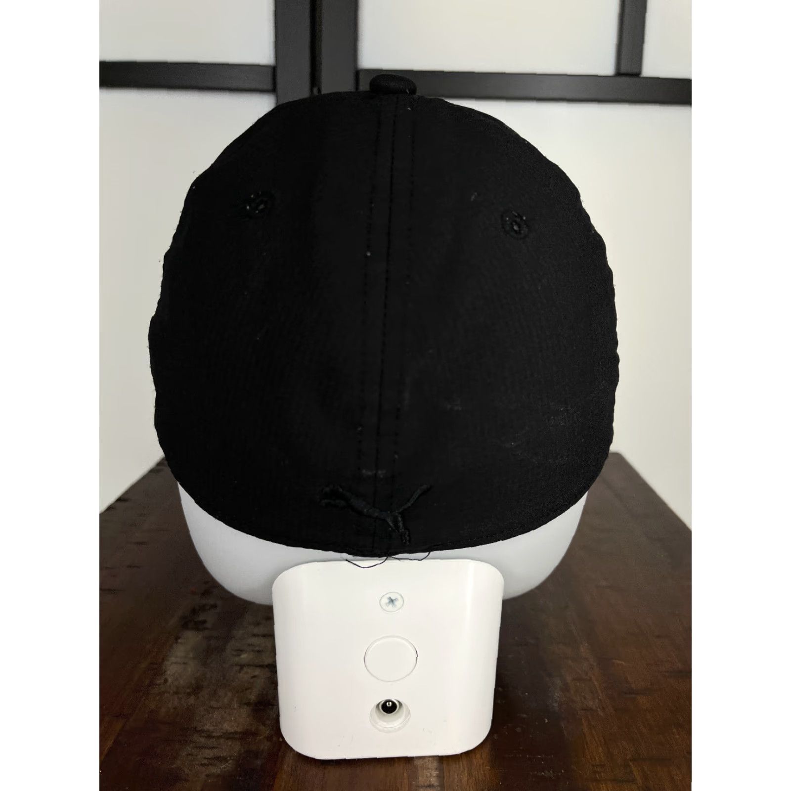 Puma PUMA Hat Cap Fitted Adult Medium Black Embroidered Polyester Spandex Blend Golf Size ONE SIZE - 6 Thumbnail