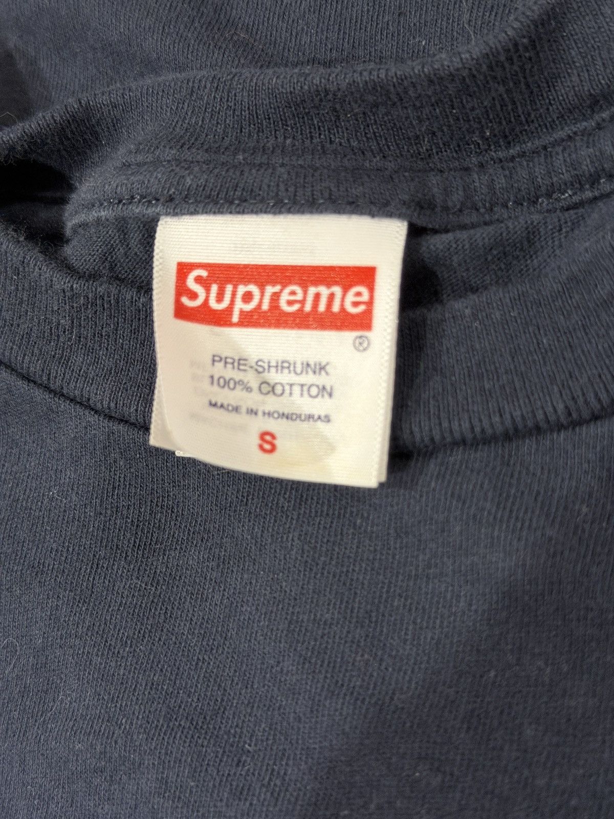 Supreme Supreme Aphex Twin Ambient Works Navy Tee SS25 Size US S / EU 44-46 / 1 - 3 Thumbnail