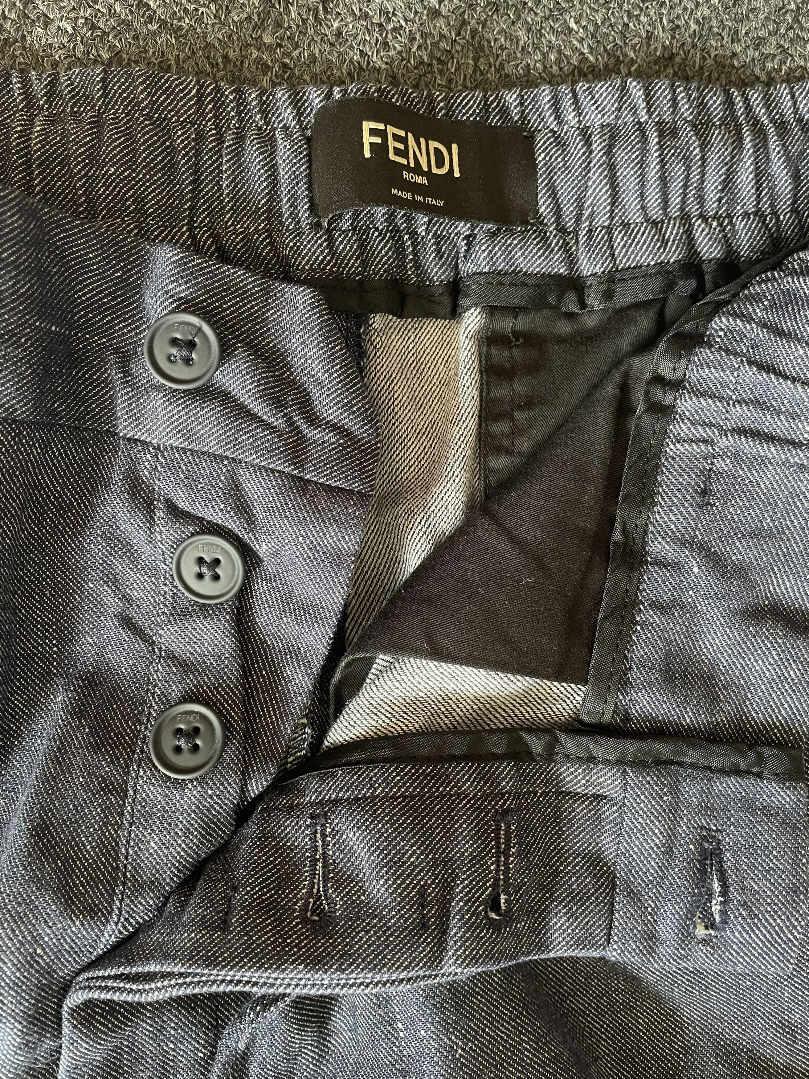Fendi FENDI blue casual jeans size 46/30 Size US 30 / EU 46 - 6 Thumbnail