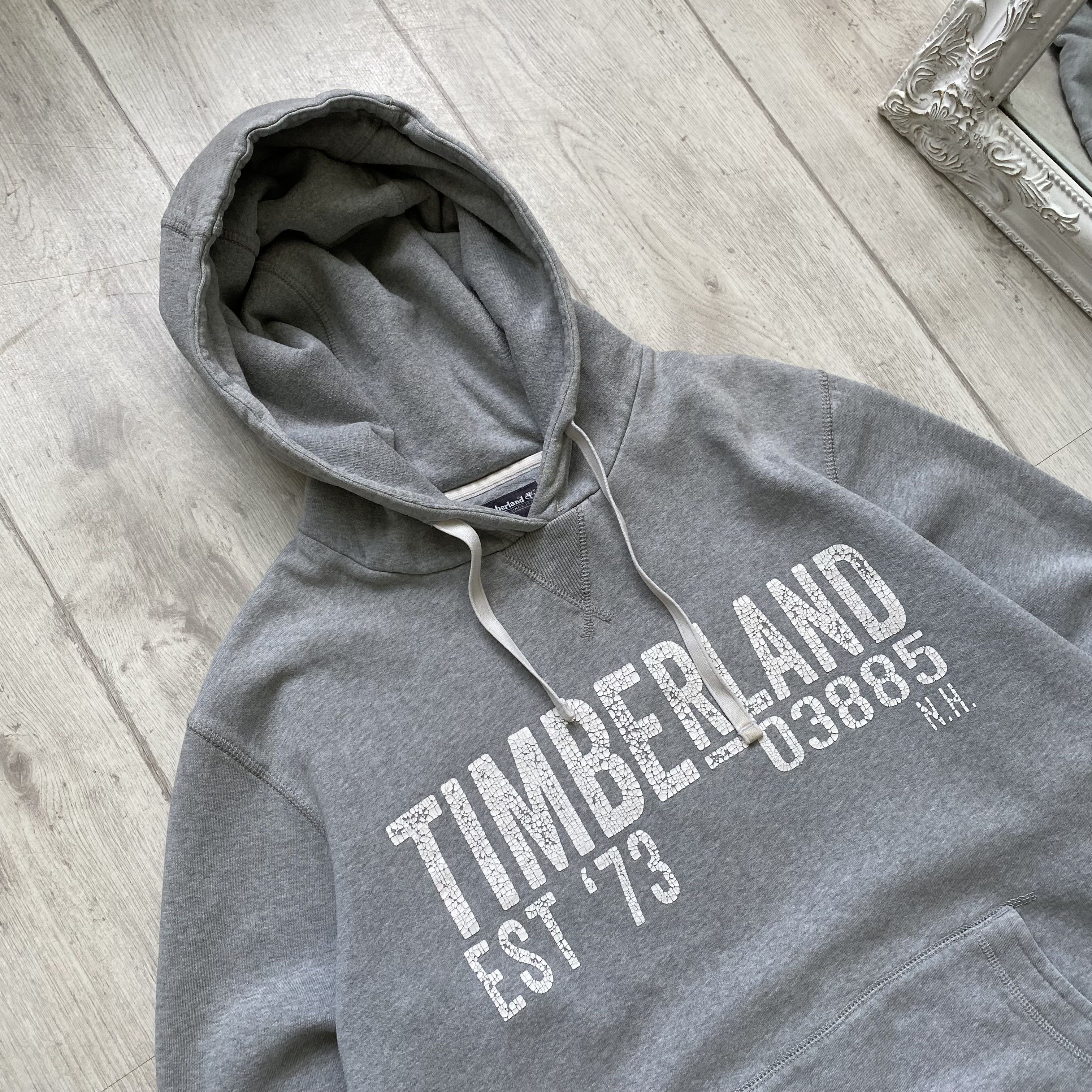 Timberland 🥾Vintage 00s Timberland hoodie center logo distressed Size US XL / EU 56 / 4 - 2 Thumbnail