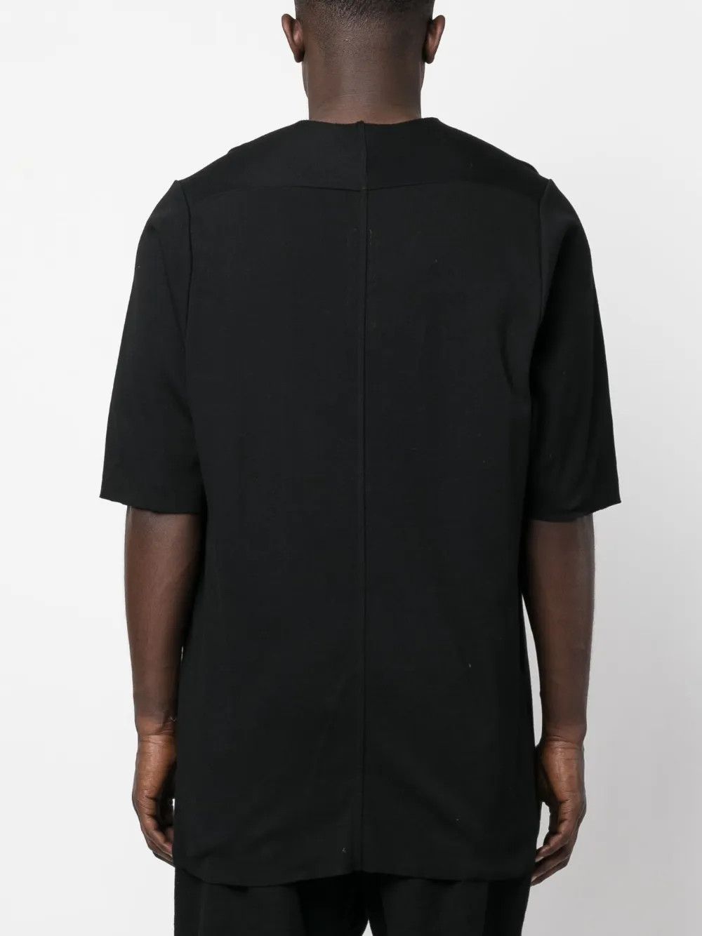 Rick Owens o1y0325 Crewneck T-Shirt in Black Size US M / EU 48-50 / 2 - 4 Thumbnail
