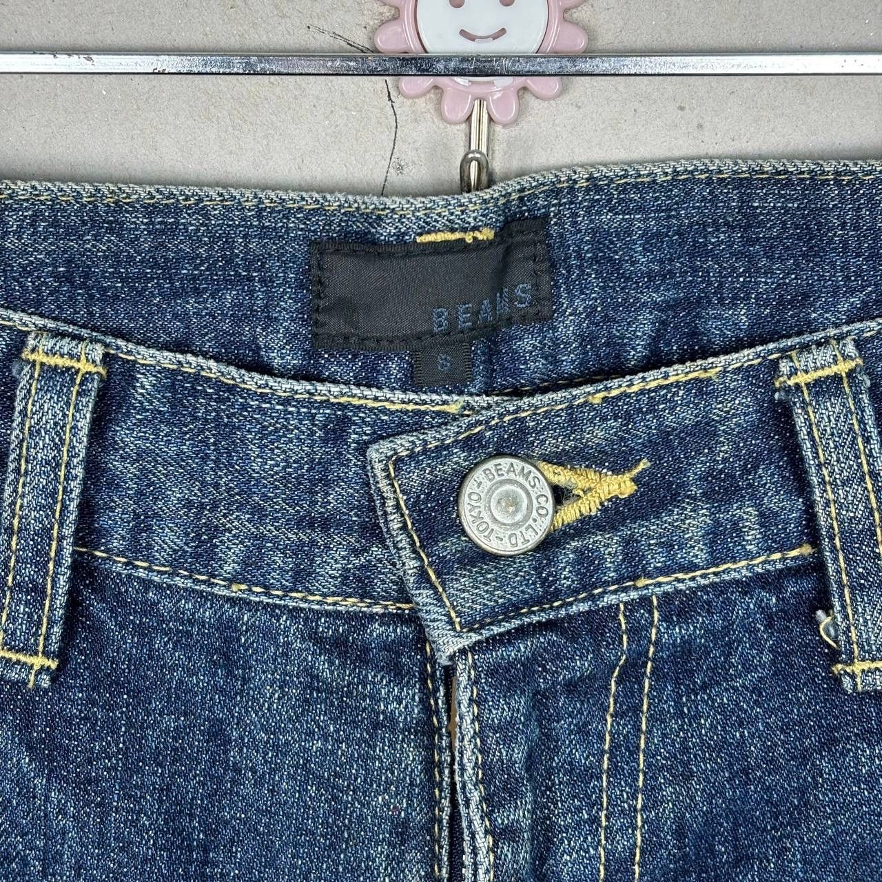 Beams Plus BEAMS Distressed Selvedge Denim Jeans Made in Japan Size US 32 / EU 48 - 9 Thumbnail