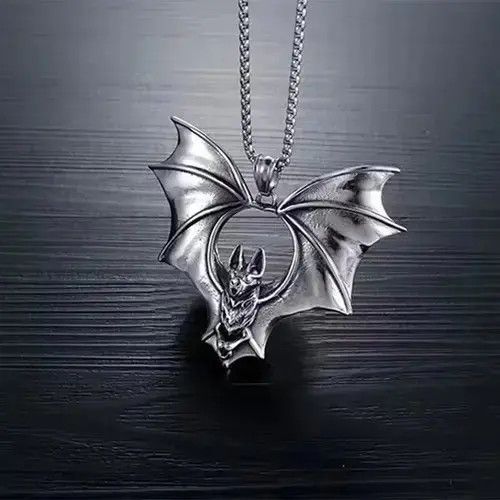 Jewelry Vampire Bat Necklace Size ONE SIZE - 1 Preview