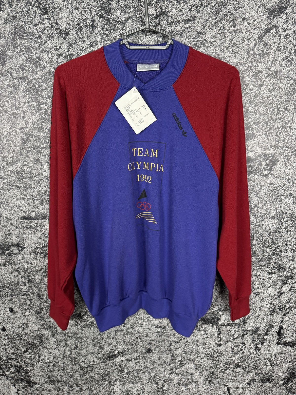 Adidas Adidas Team Olympia 1992 Olympic Games Vintage Sweatshirt Size US M / EU 48-50 / 2 - 1 Thumbnail