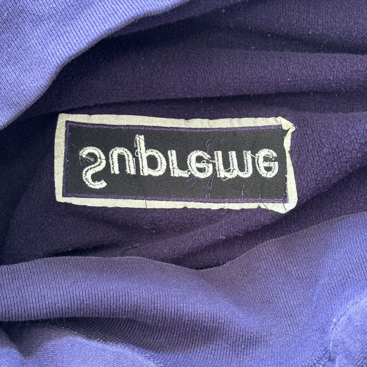 Supreme × Vintage 2001 Supreme Purple Box Logo Hoodie Size US M / EU 48-50 / 2 - 11 Thumbnail