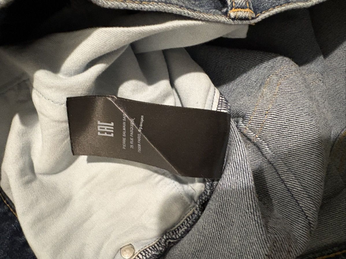 Balmain balmain biker denim jeans Size US 31 - 6 Thumbnail