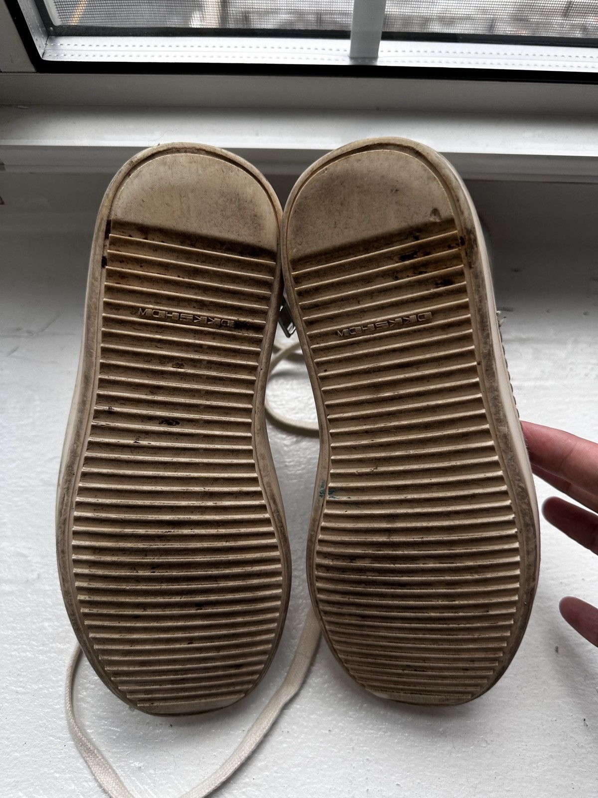 Rick Owens Rick Owens silver / metallic ramones Size US 6 / IT 36 - 4 Thumbnail