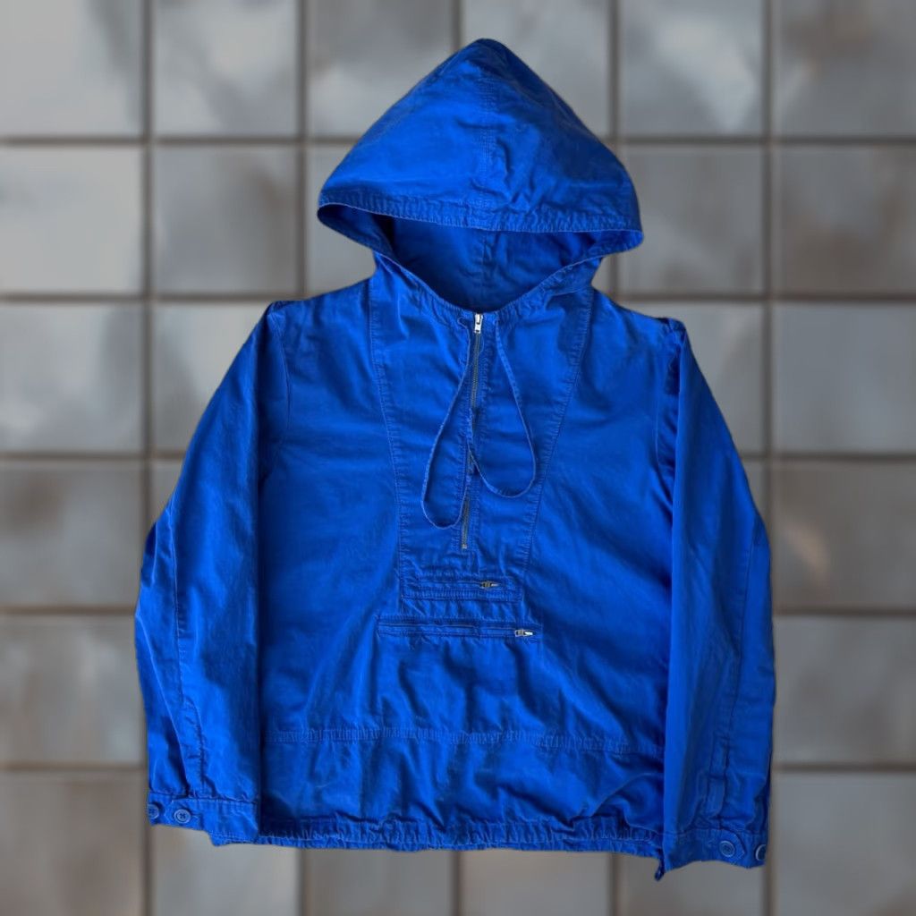 J.Crew J Crew Anorak Shirt Small Blue 1/2 Zip Cotton Pullover Heritage Military Workwear Mens Size US S / EU 44-46 / 1 - 1 Thumbnail