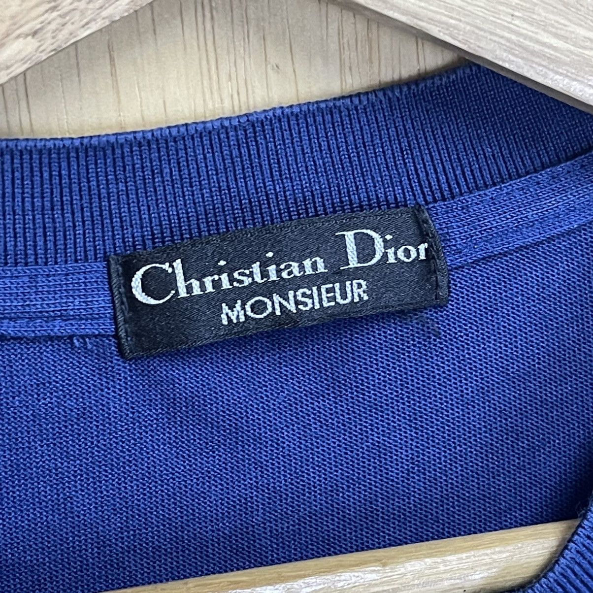Christian Dior Monsieur Vintage 90s Christian Dior Shortsleeve Tee Size US M / EU 48-50 / 2 - 8 Thumbnail