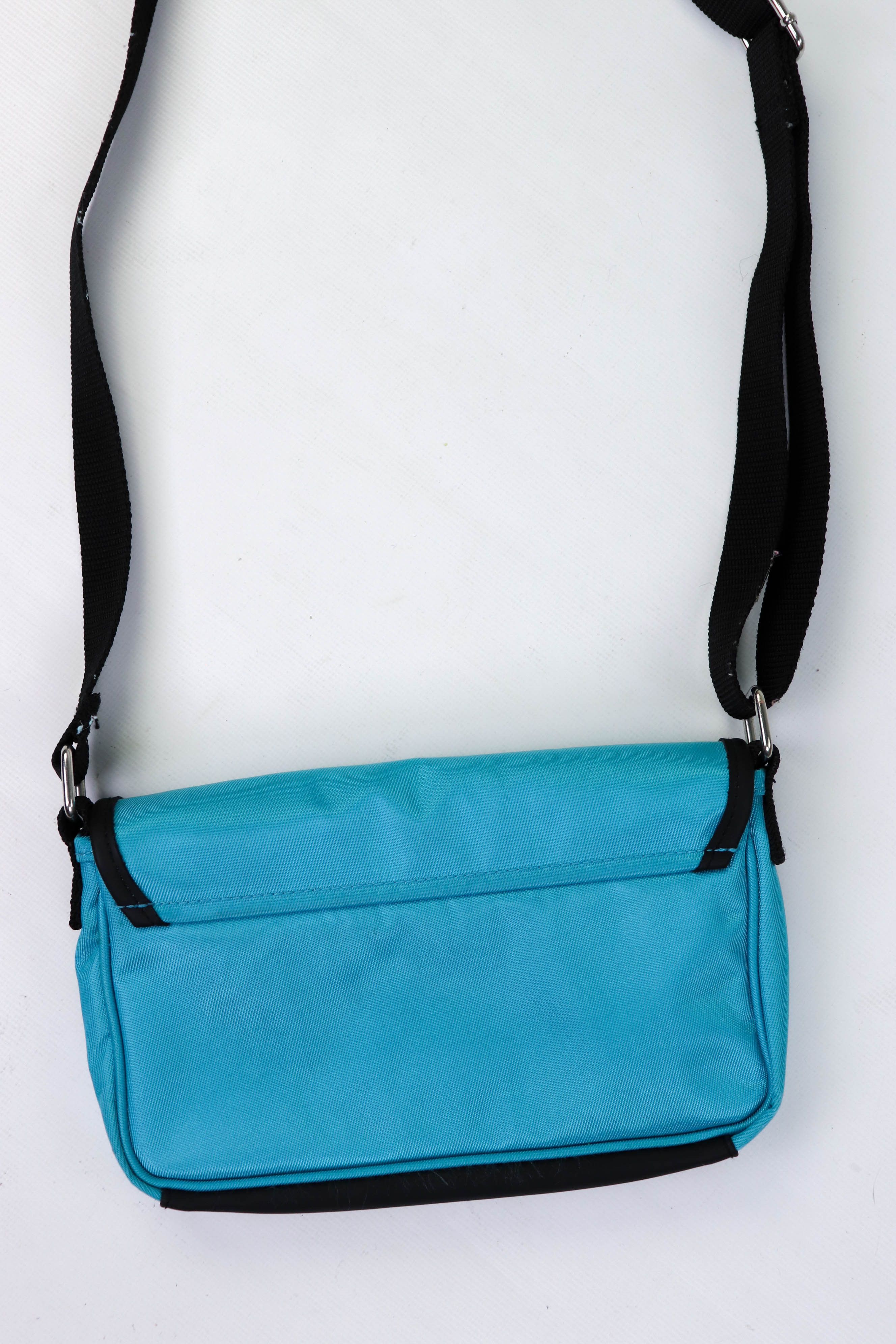Polo Ralph Lauren Y2K Vintage POLO JEANS Ralph Lauren Turquoise Crossbody Bag Size ONE SIZE - 4 Thumbnail