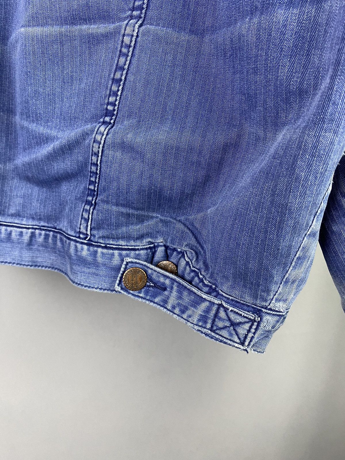 Vintage × Wrangler Vintage Wrangler Denim Jacket with Corduroy Collar Size US M / EU 48-50 / 2 - 14 Thumbnail