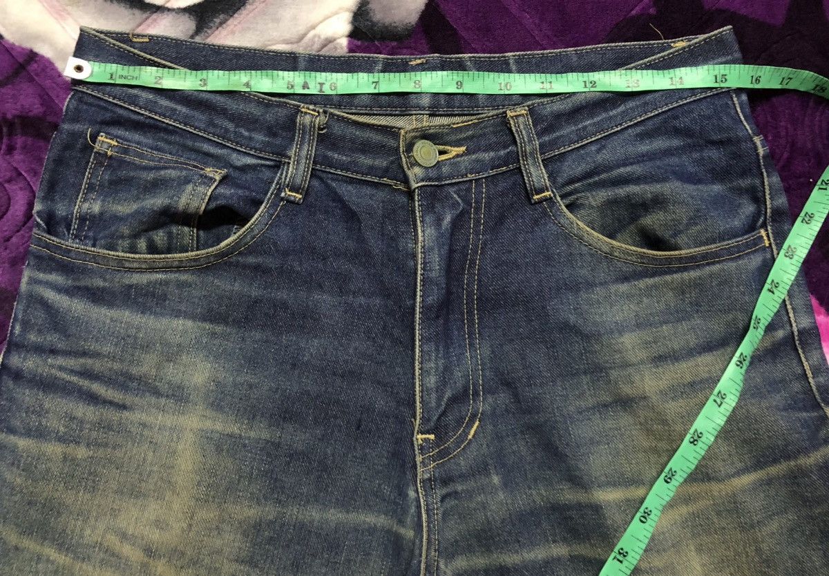 14th Addiction Changing times biker punk flare distressed denim Size US 31 - 8 Thumbnail