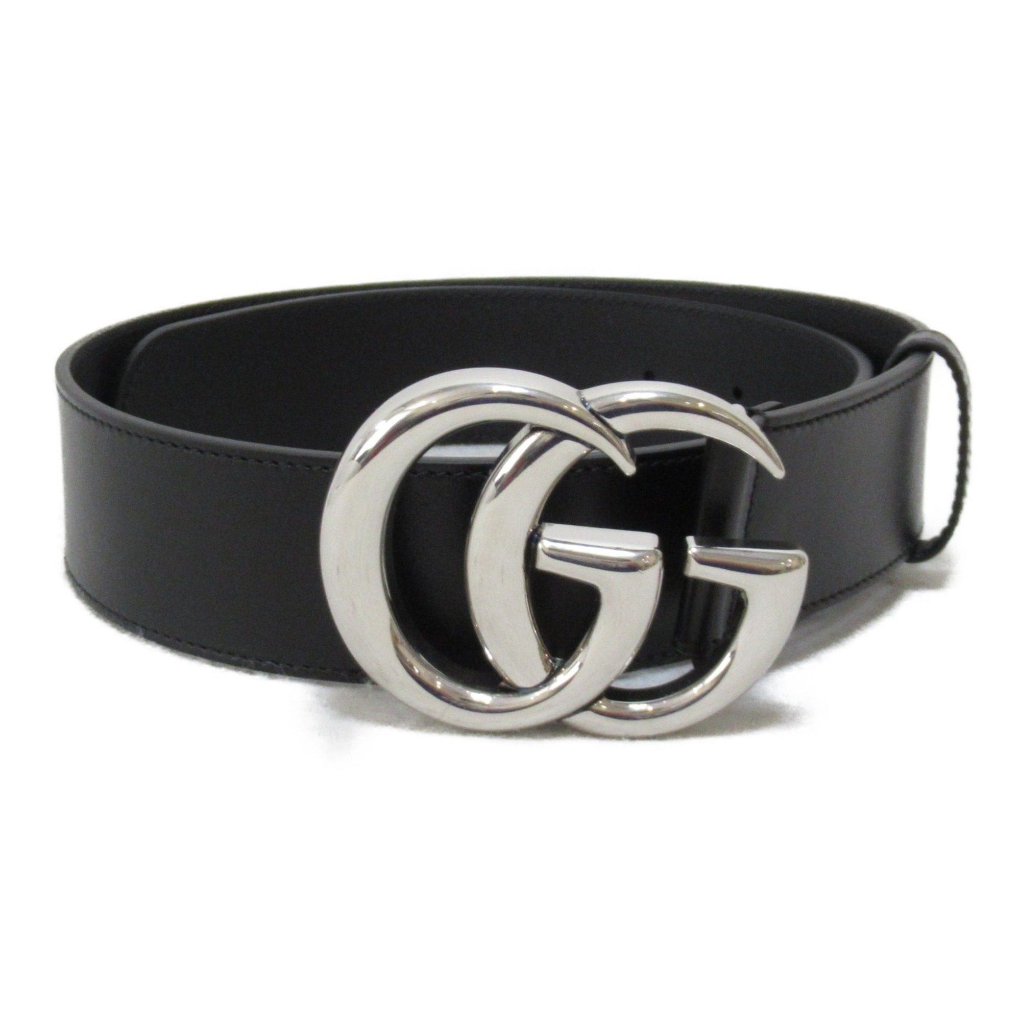 image of Gucci Wide Belt Black Leather 4005930Ya0P100070, Women's