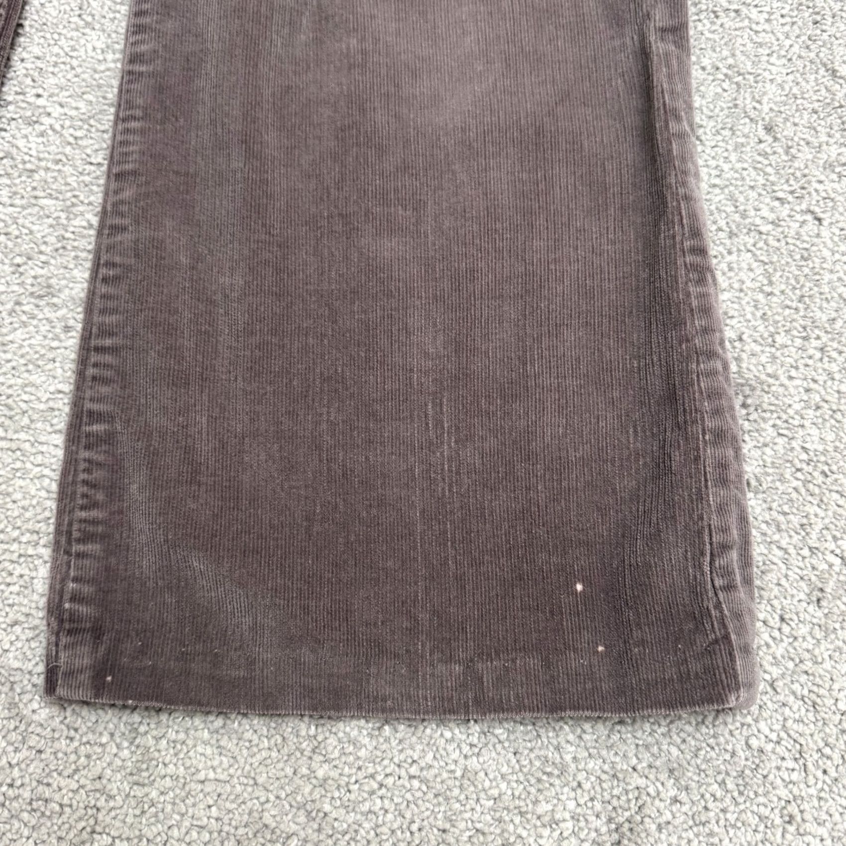 Banana Republic Banana Republic Corduroy Straight Cropped Pants Womens Petite Purple Mid Rise 26 Size 27" / US 4 / IT 40 - 4 Thumbnail