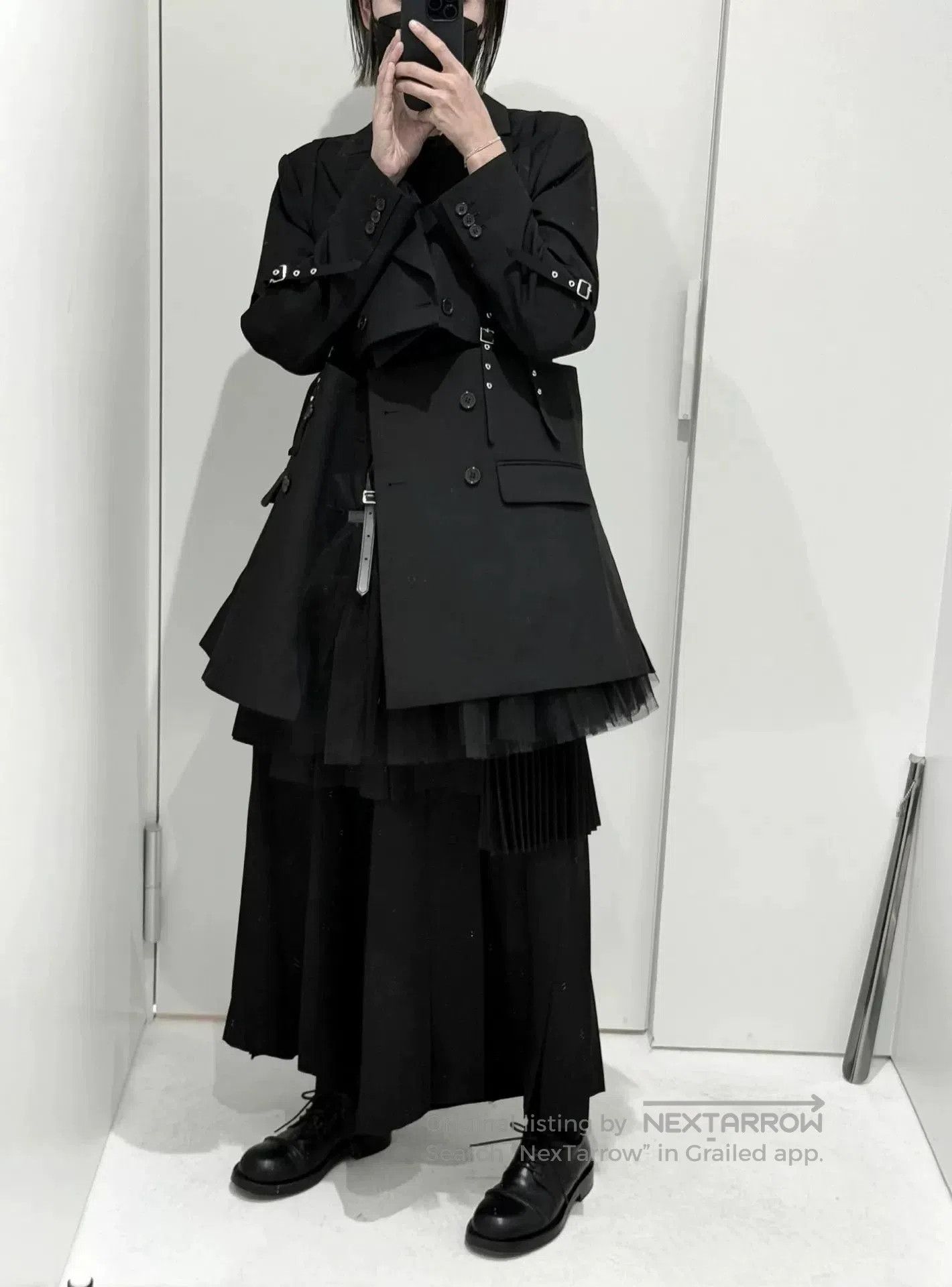 Comme des Garcons Noir Kei Ninomiya Wool Coat 2025. Size M / US 6-8 / IT 42-44 - 3 Thumbnail