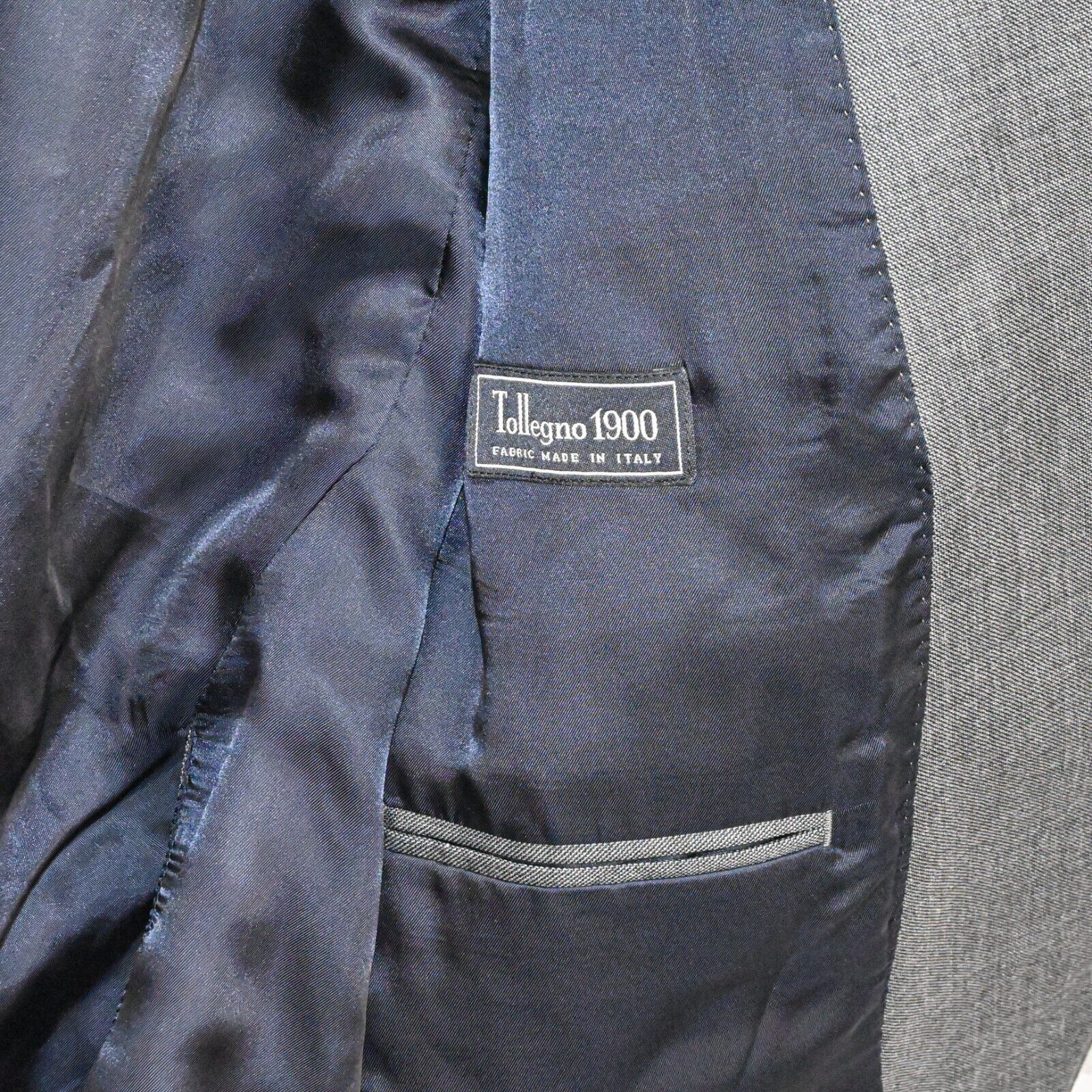 J.Crew J.Crew Ludlow Suit Jacket Grey Double vent tollegno 1900 Size 38R - 5 Thumbnail
