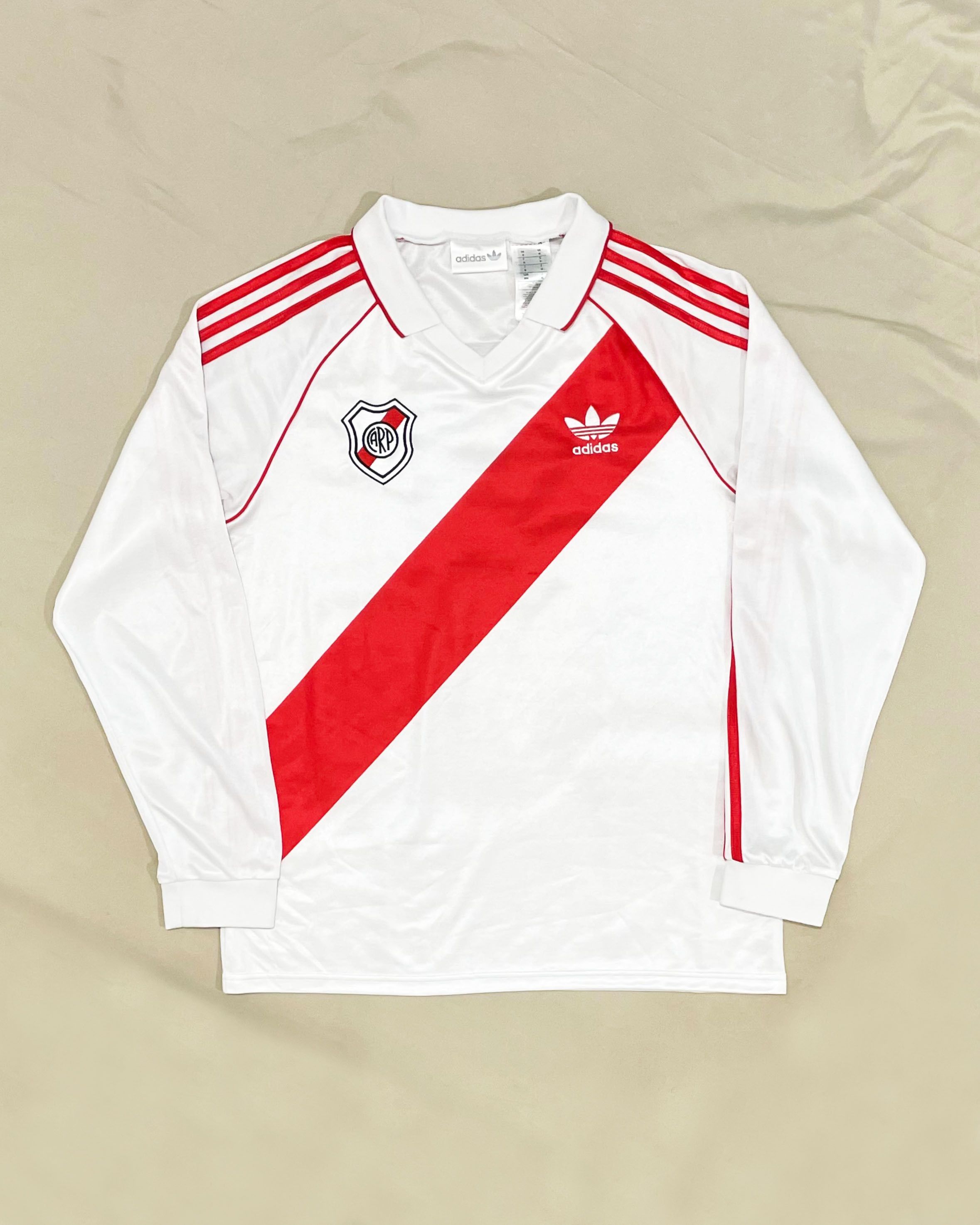 Adidas Long Sleeve River Plate Home Kit 1994 Reissue Jersey Size US M / EU 48-50 / 2 - 1 Thumbnail